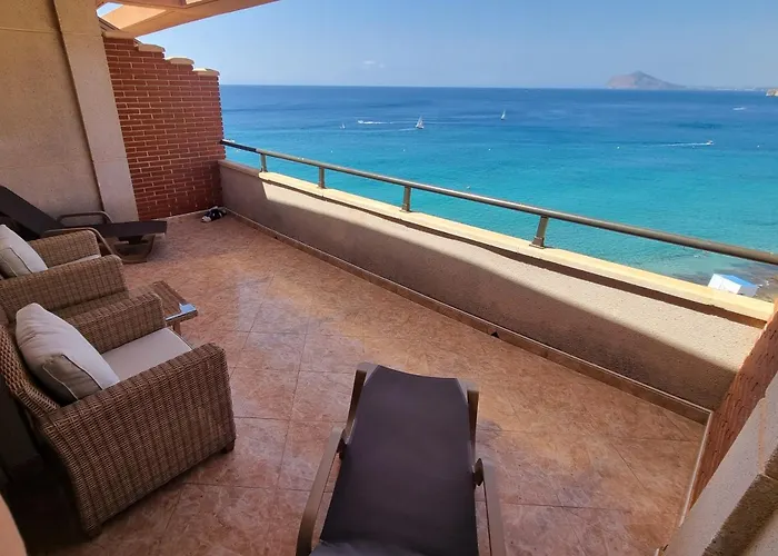 Apartment Beachfront Magic Sea View Duplex Penthouse Ifach